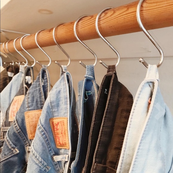 15 S-Shaped hanging hooks